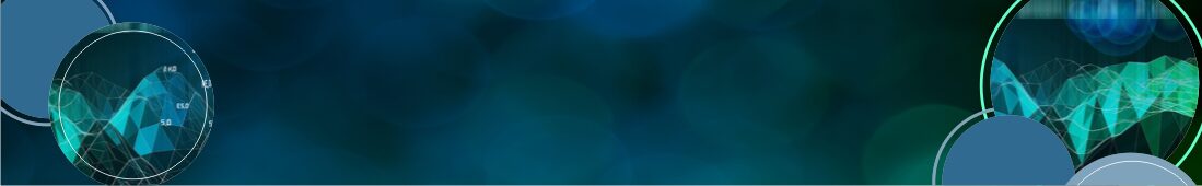 Abstract blue and green technology background design.