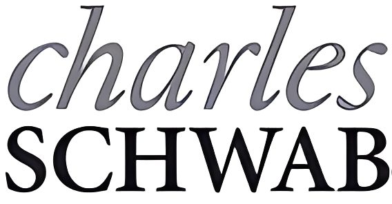 Charles Schwab logo, stylized text design.